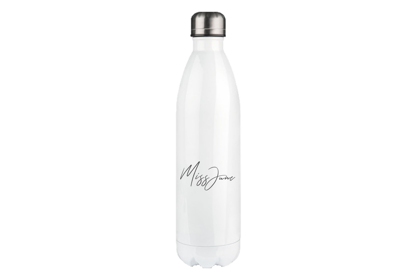 MissJuneDJ Logo - Edelstahl Thermoflaschen / Thermobecher