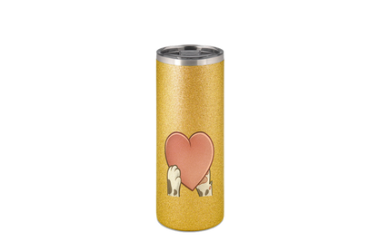 MissJuneDJ Love - Edelstahl Thermoflaschen / Thermobecher