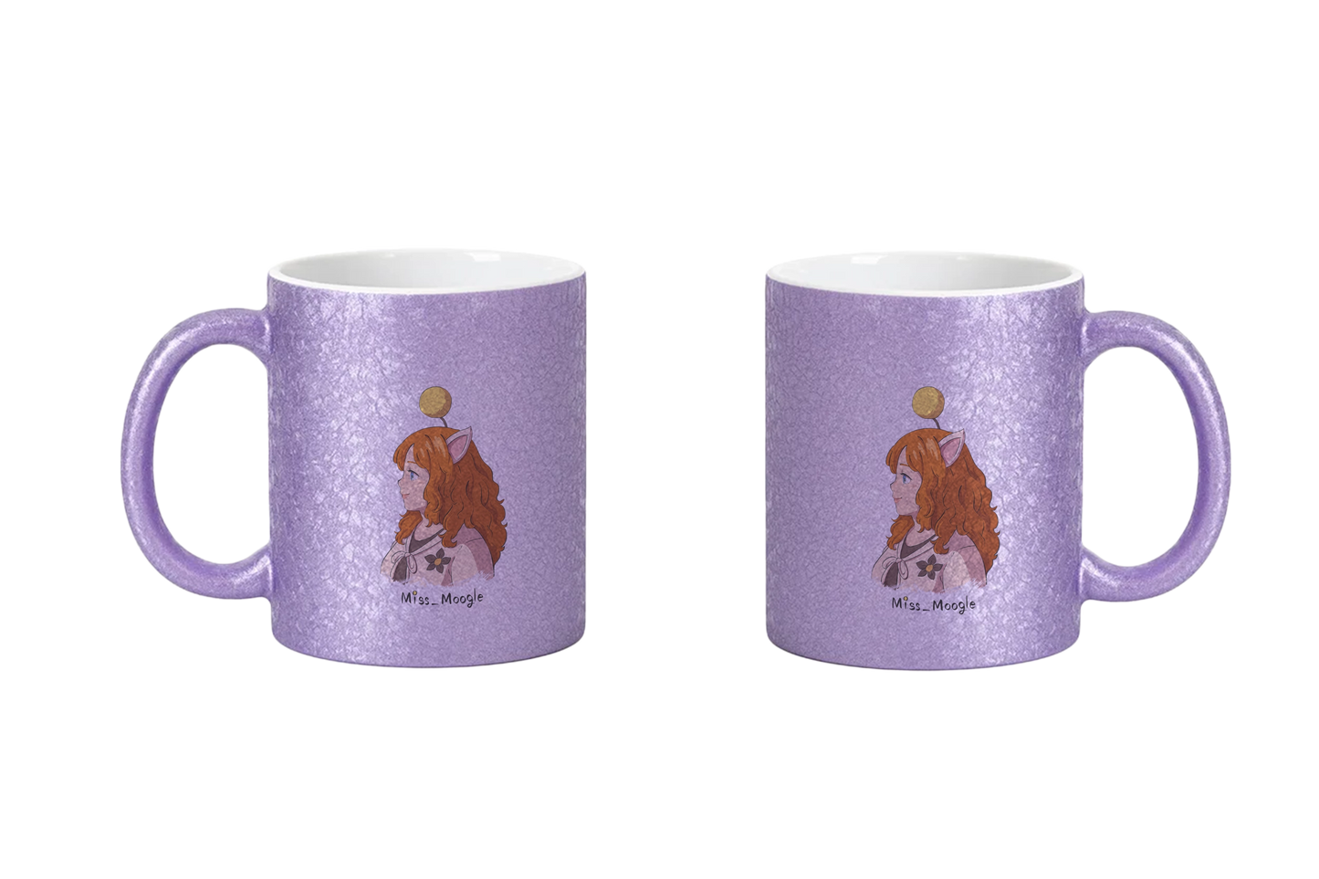 Miss_Moogle Logo colour - CrackleFinish Tassen