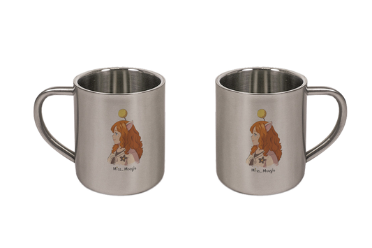 Miss_Moogle Logo colour - Tassen / Magic / XXL / Bierkrüge / Edelstahl