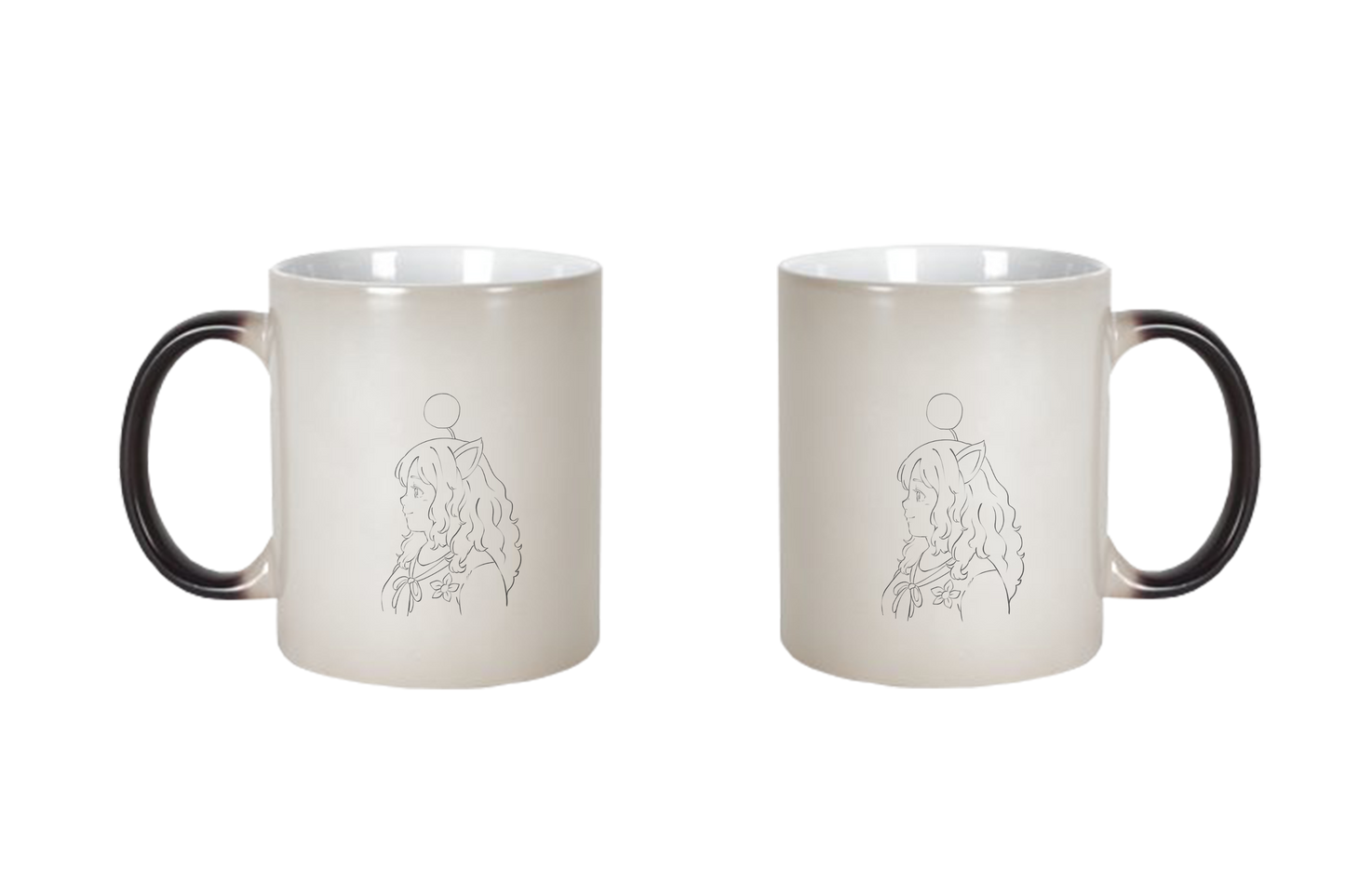 Miss_Moogle Logo outline - Tassen / Magic / XXL / Bierkrüge / Edelstahl