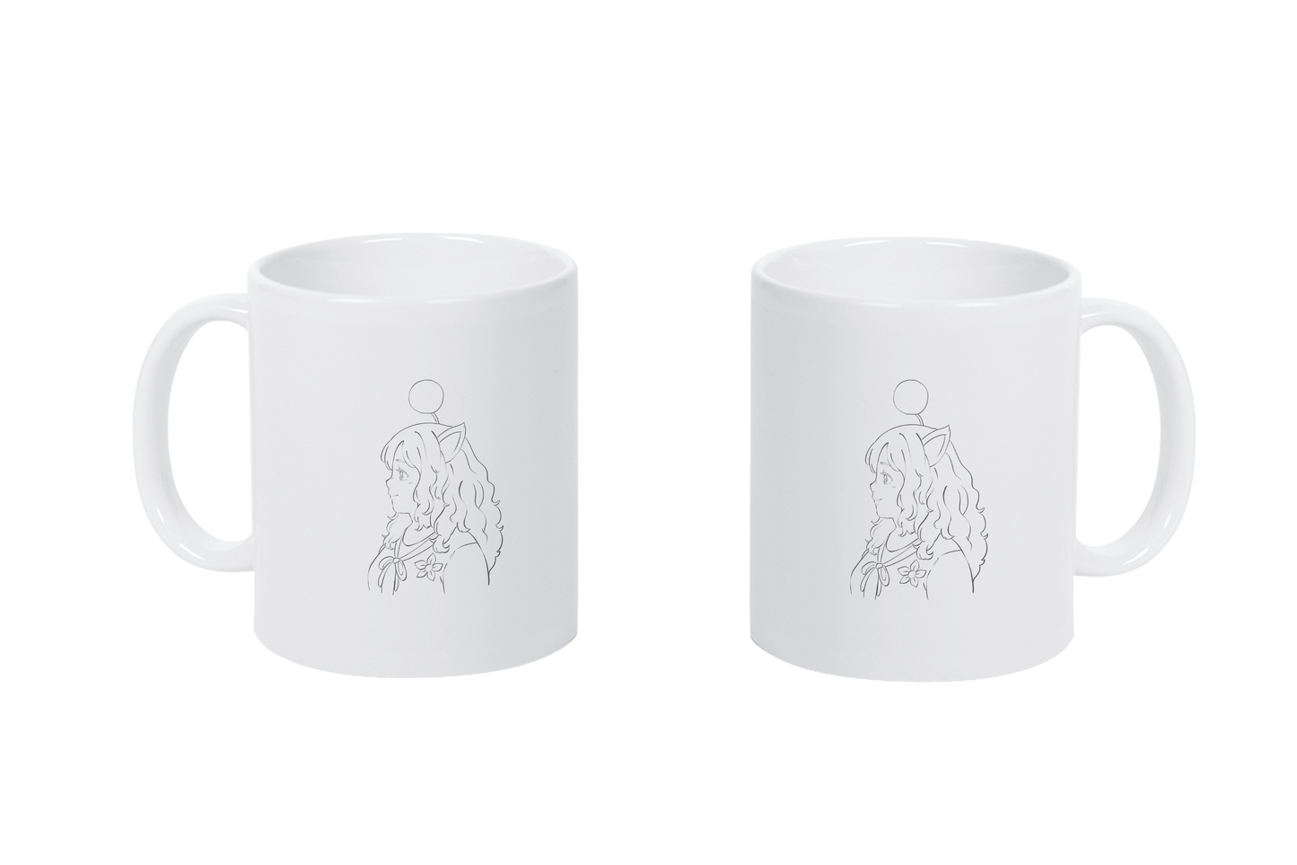 Miss_Moogle Logo outline - Tassen / Magic / XXL / Bierkrüge / Edelstahl