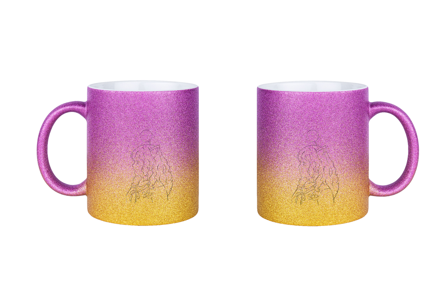 Miss_Moogle Logo outline - Glitzertassen