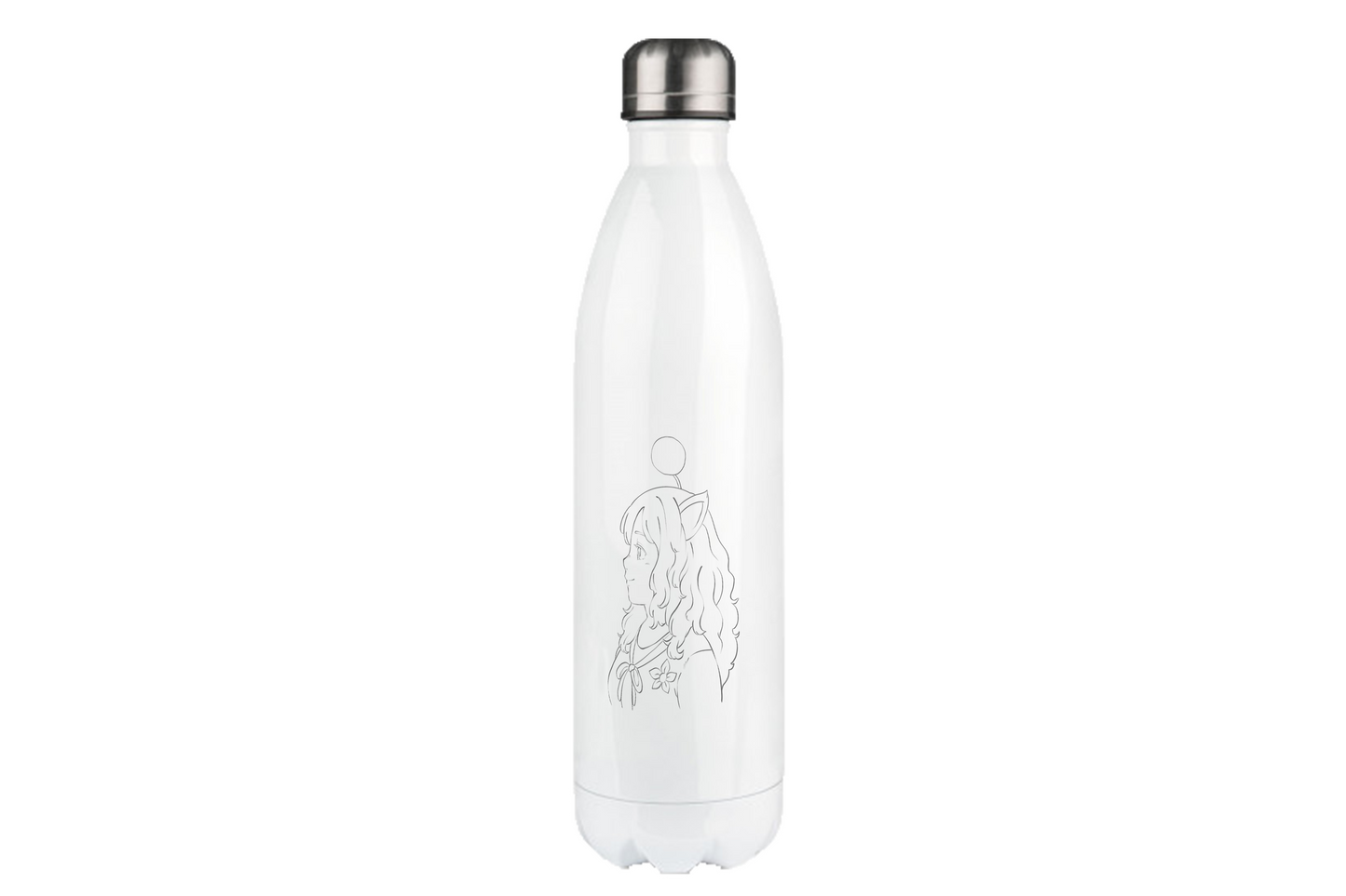 Miss_Moogle Logo outline - Edelstahl Thermoflaschen / Thermobecher
