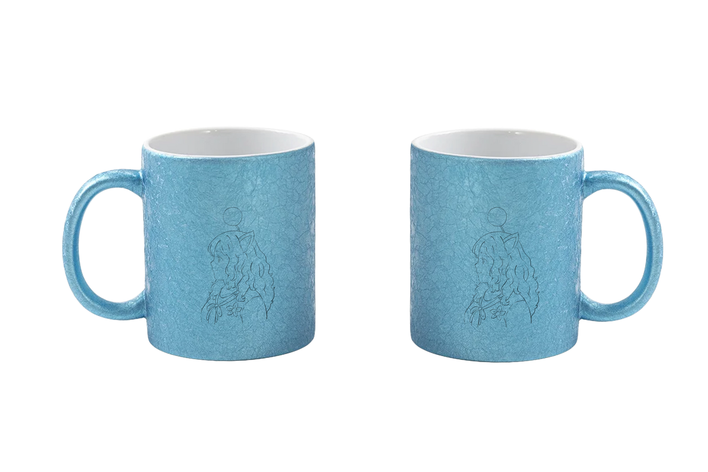 Miss_Moogle Logo outline - CrackleFinish Tassen