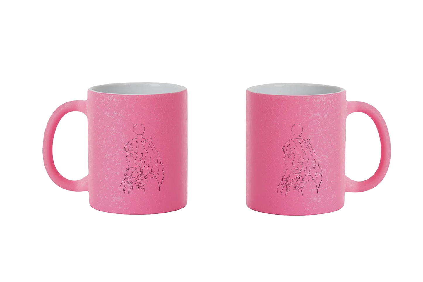 Miss_Moogle Logo outline - CrackleFinish Tassen