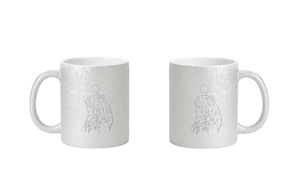 Miss_Moogle Logo outline - CrackleFinish Tassen