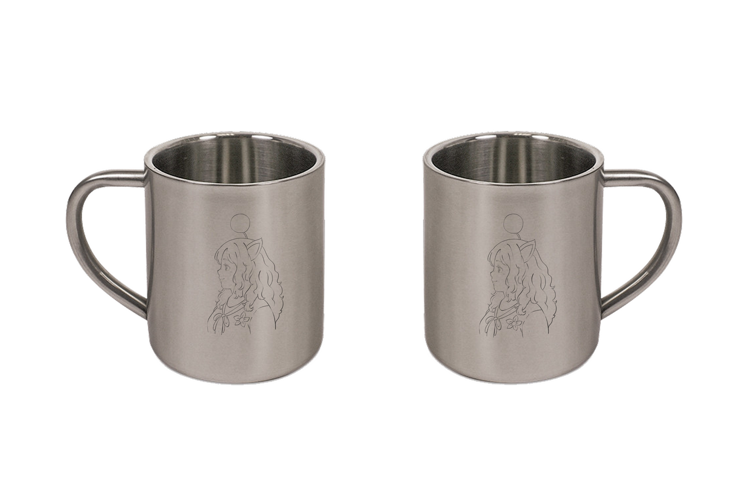 Miss_Moogle Logo outline - Tassen / Magic / XXL / Bierkrüge / Edelstahl