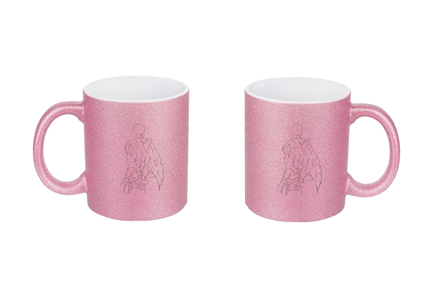 Miss_Moogle Logo outline - Glitzertassen