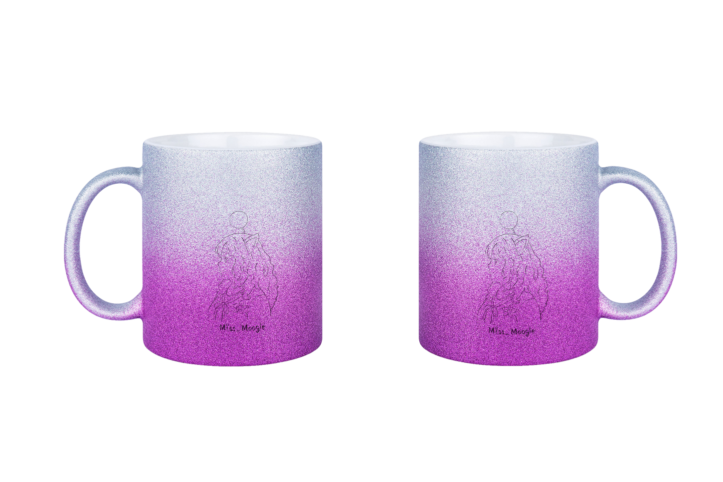 Miss_Moogle Logo Sign - Glitzertassen