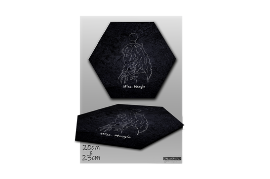 Miss_Moogle Logo Sign - StreamerPlates