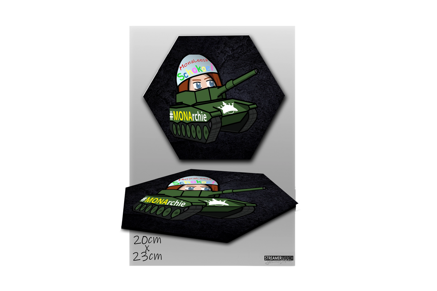 MonaLeesa Stealth - StreamerPlates