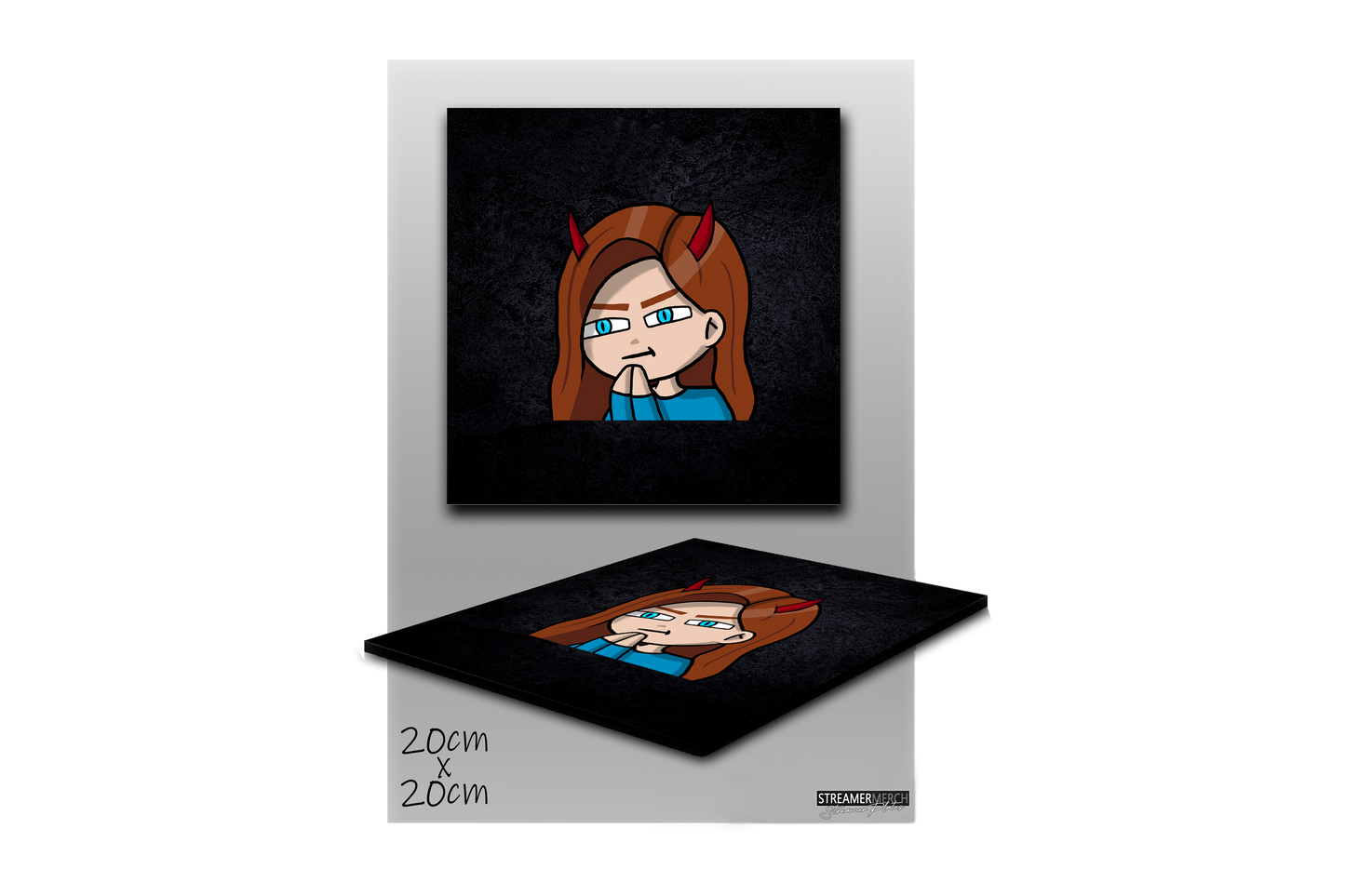 MonaLeesa Evil - StreamerPlates