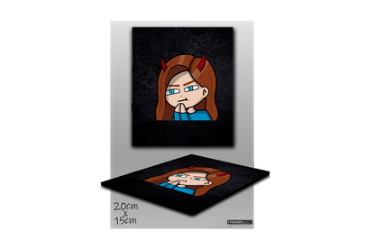MonaLeesa Evil - StreamerPlates