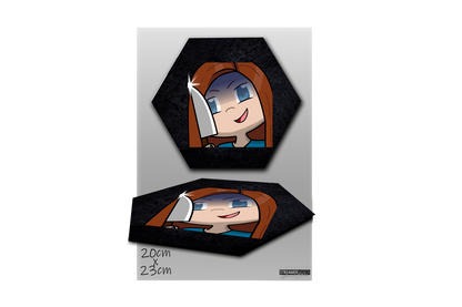 MonaLeesa Knife - StreamerPlates