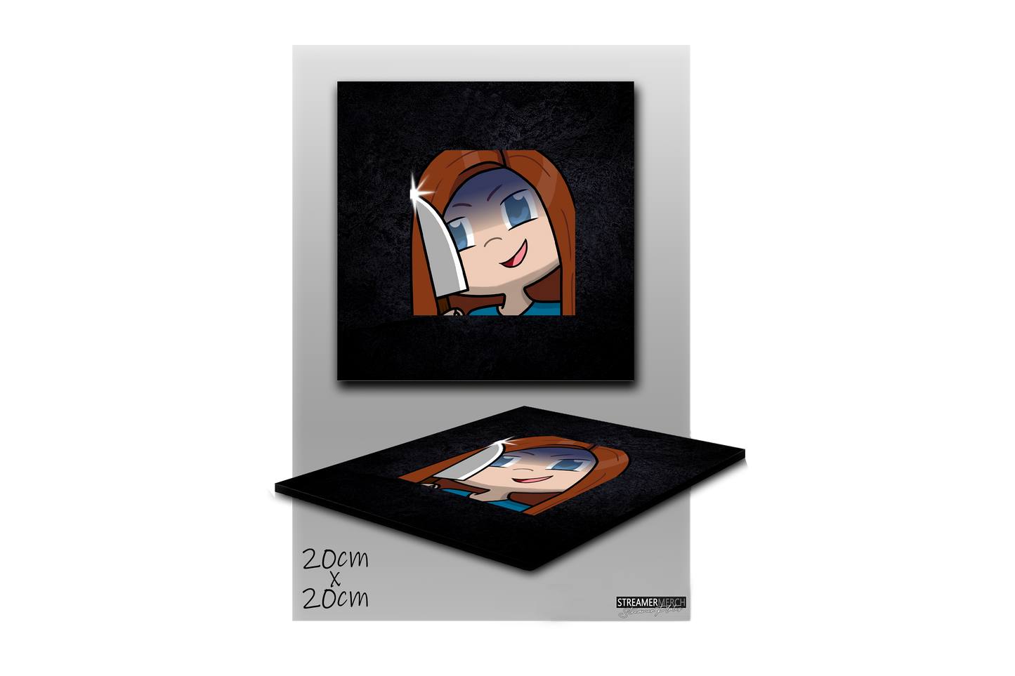 MonaLeesa Knife - StreamerPlates