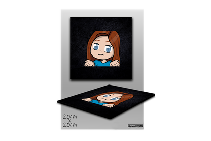 MonaLeesa Shrug - StreamerPlates
