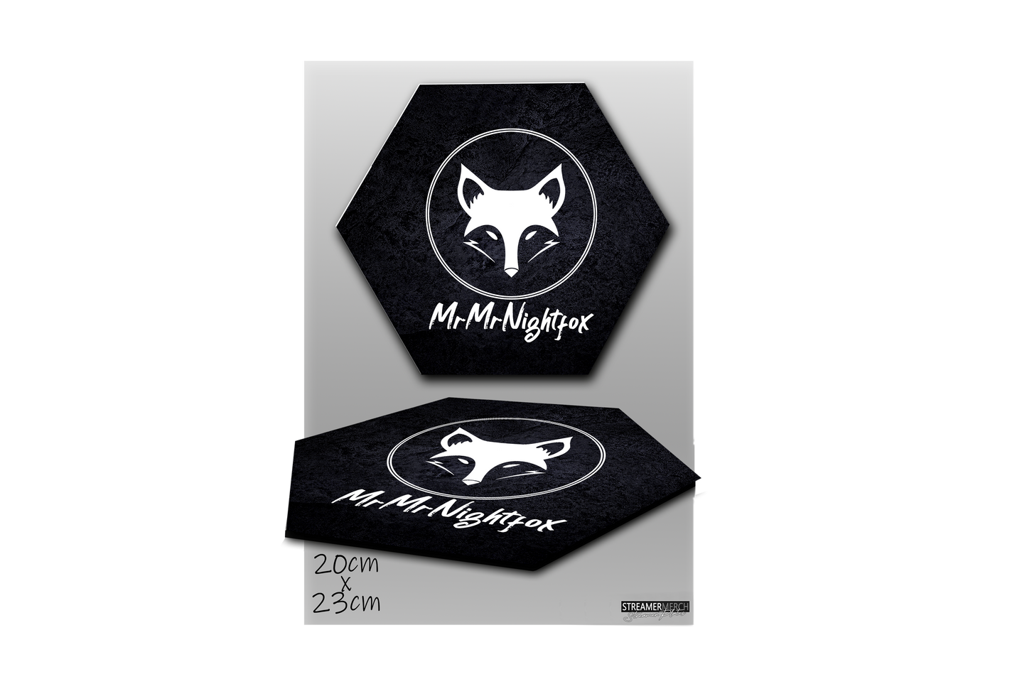 MrMrNightfox Logo - StreamerPlates