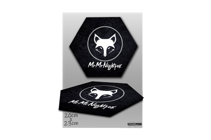 MrMrNightfox Logo - StreamerPlates