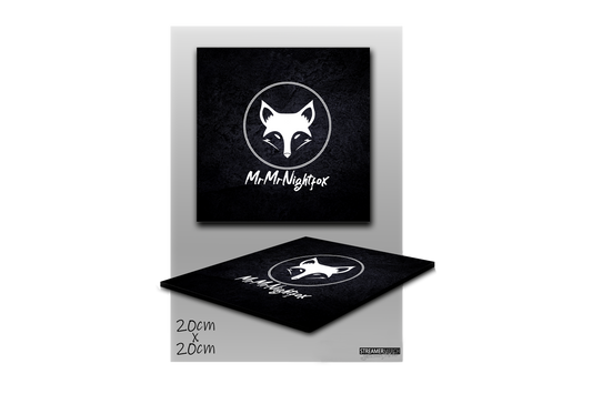 MrMrNightfox Logo - StreamerPlates