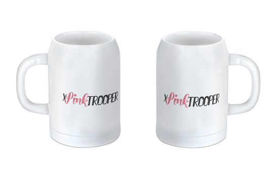 xPinkTrooper Logo - Tassen / Magic / XXL / Bierkrüge / Edelstahl