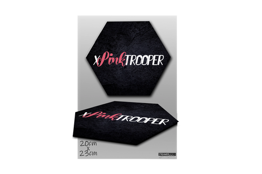 xPinkTrooper Logo - StreamerPlates