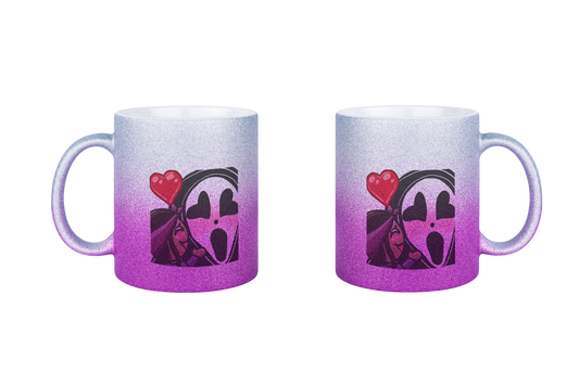 Purple_Dragon Hug - Glitzertassen