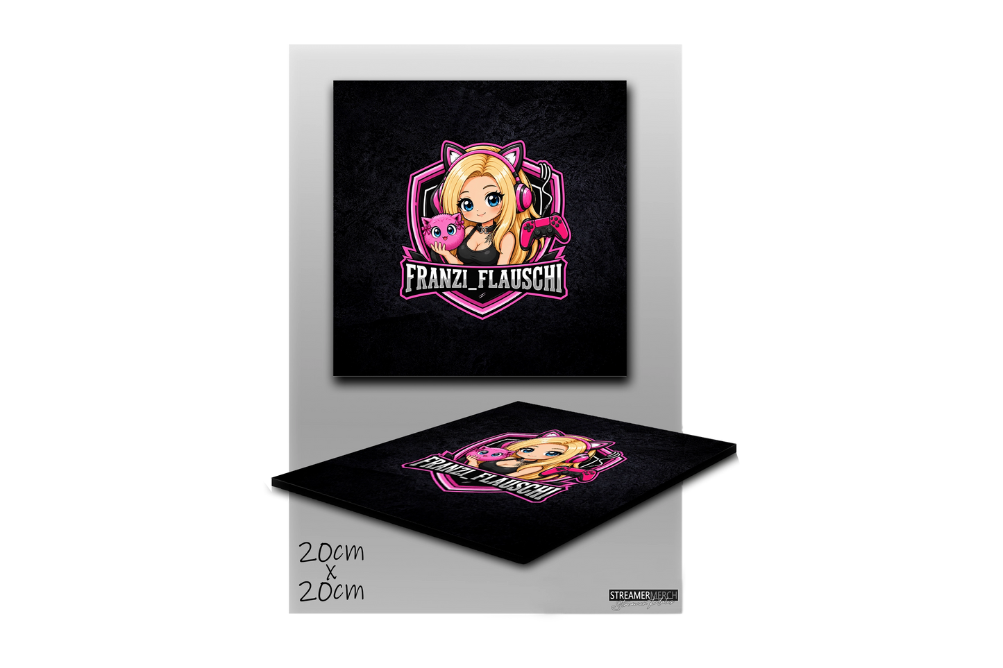 Franzi_Flauschi Logo - StreamerPlates
