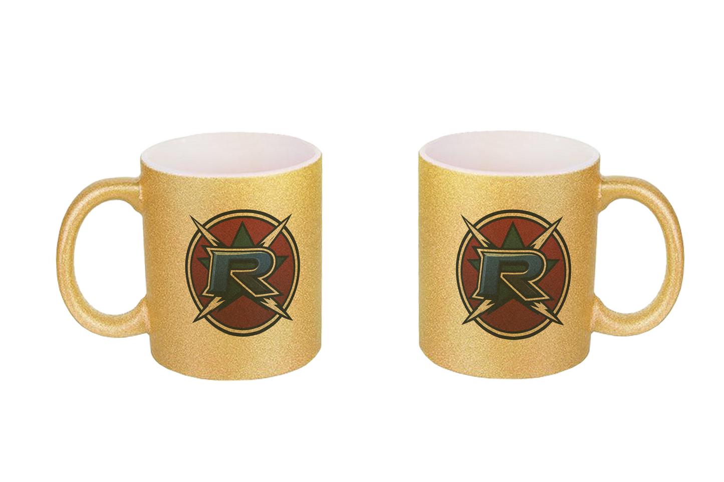 RogueDevil Logo - Glitzertassen