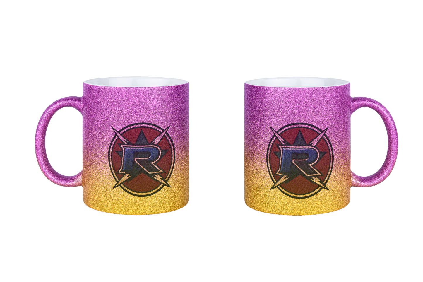 RogueDevil Logo - Glitzertassen