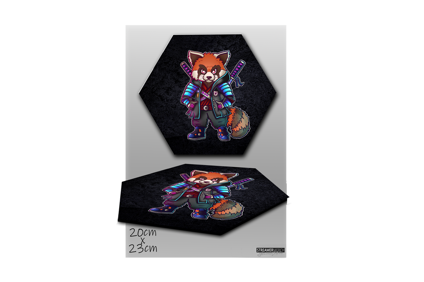 Spydermaniac Rotpanda - StreamerPlates