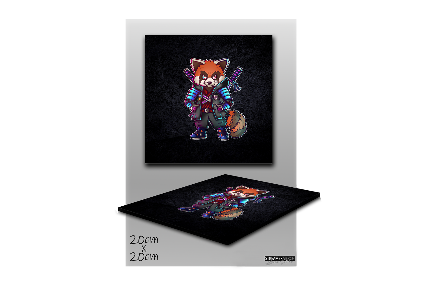 Spydermaniac Rotpanda - StreamerPlates