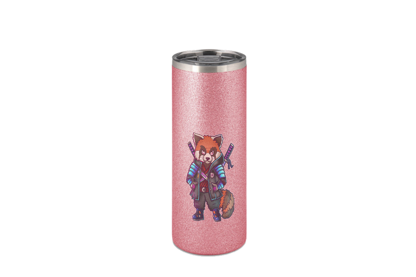 Spydermaniac Rotpanda - Edelstahl Thermoflaschen / Thermobecher
