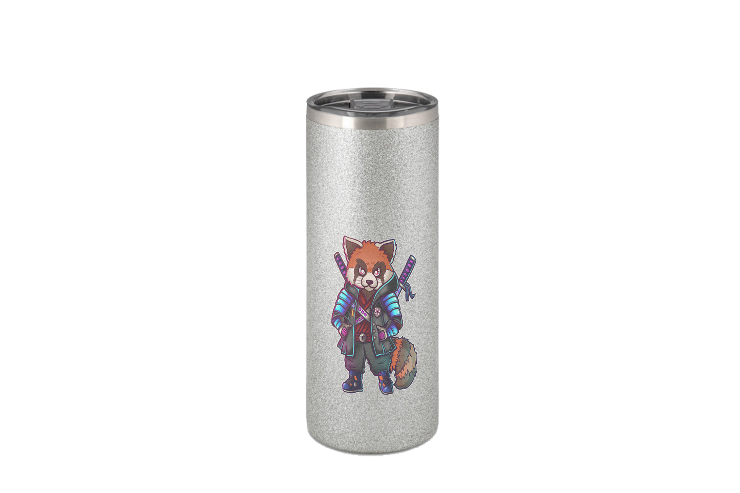 Spydermaniac Rotpanda - Edelstahl Thermoflaschen / Thermobecher