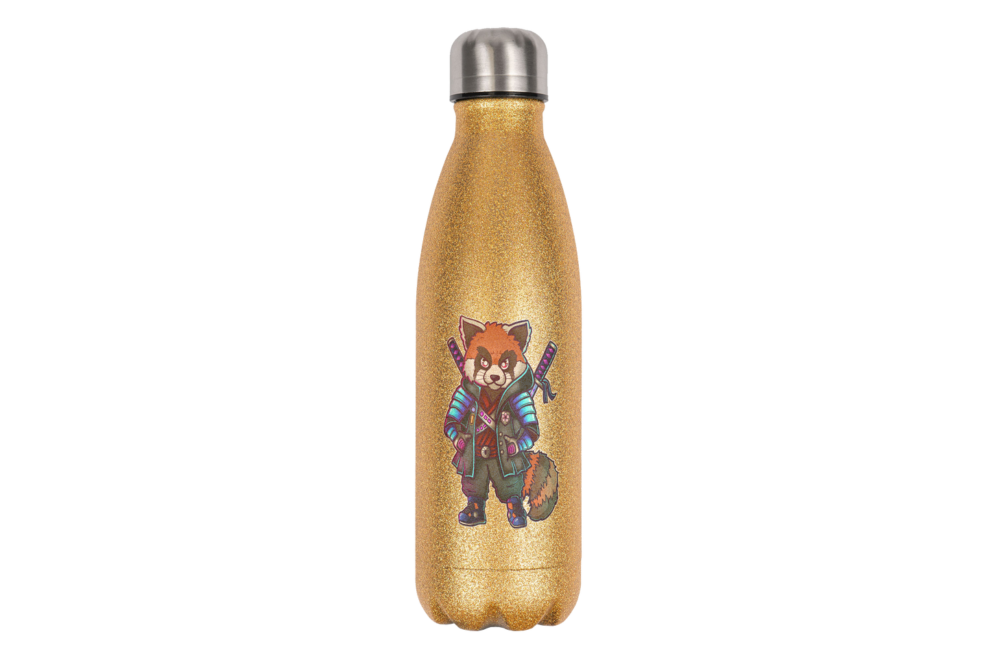 Spydermaniac Rotpanda - Edelstahl Thermoflaschen / Thermobecher