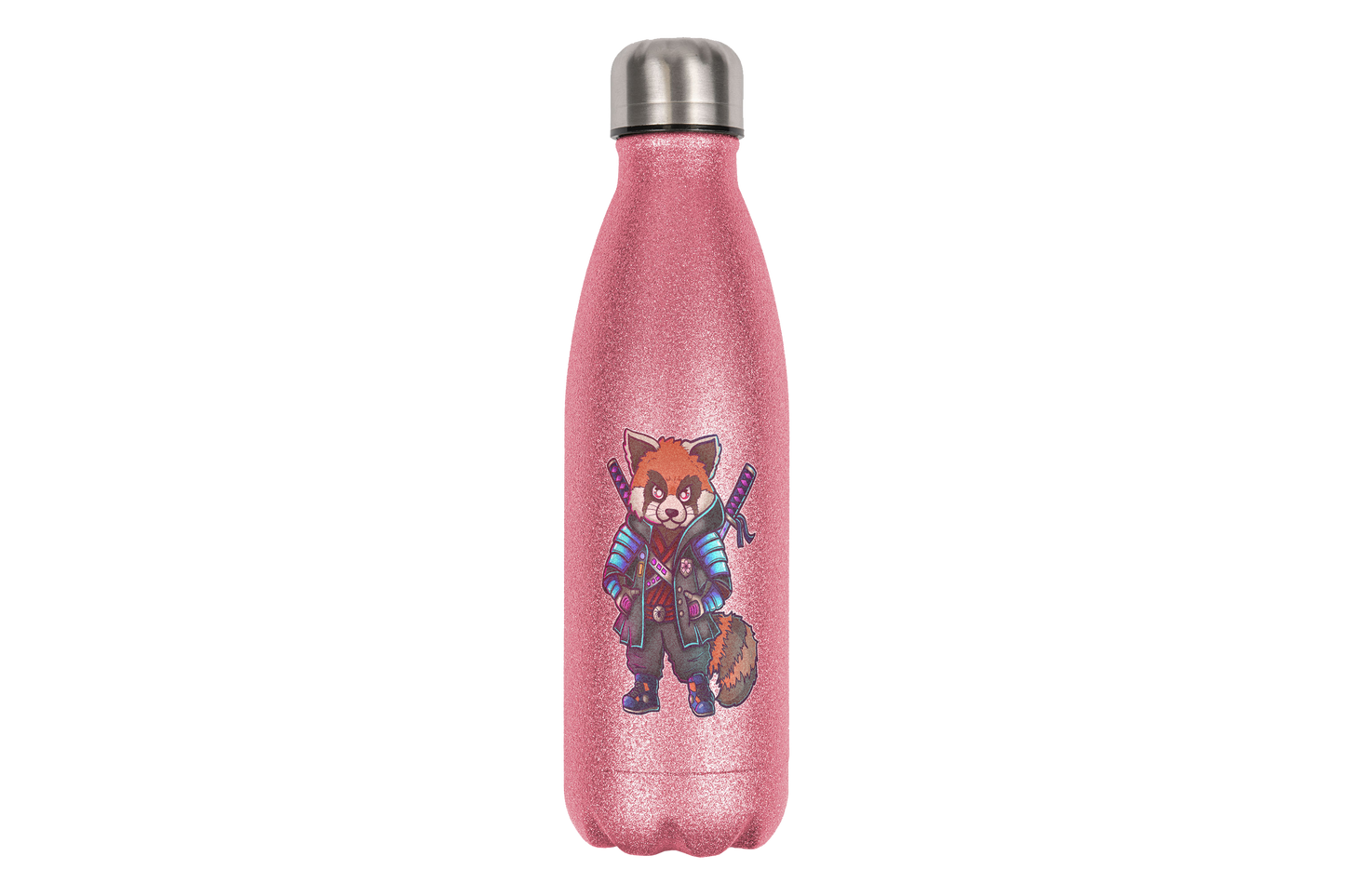 Spydermaniac Rotpanda - Edelstahl Thermoflaschen / Thermobecher