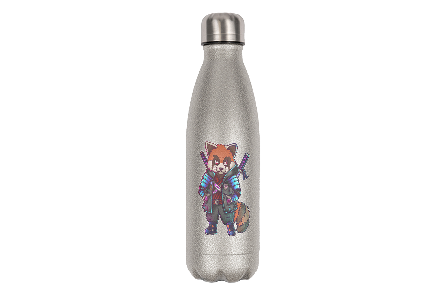 Spydermaniac Rotpanda - Edelstahl Thermoflaschen / Thermobecher