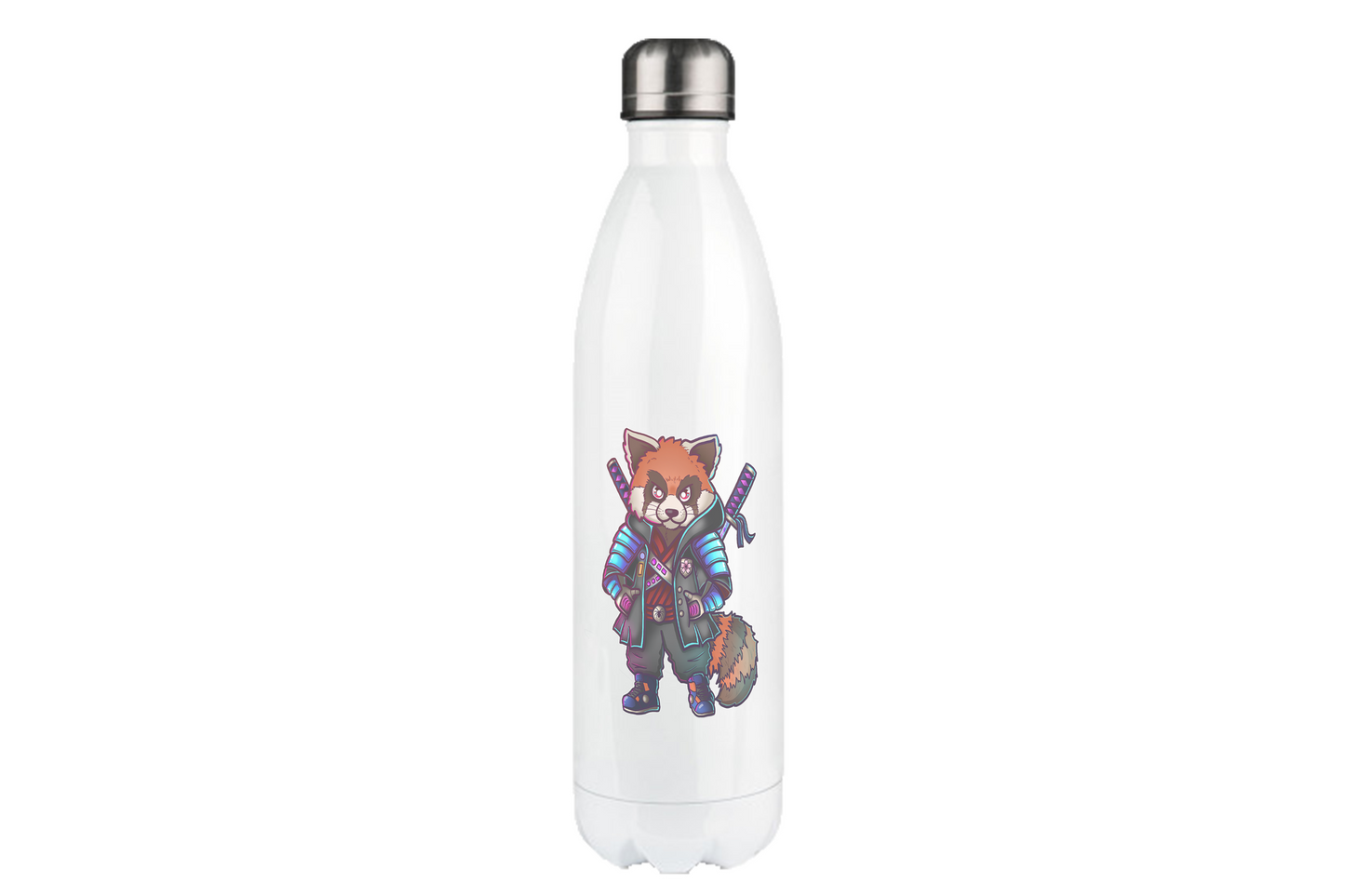 Spydermaniac Rotpanda - Edelstahl Thermoflaschen / Thermobecher
