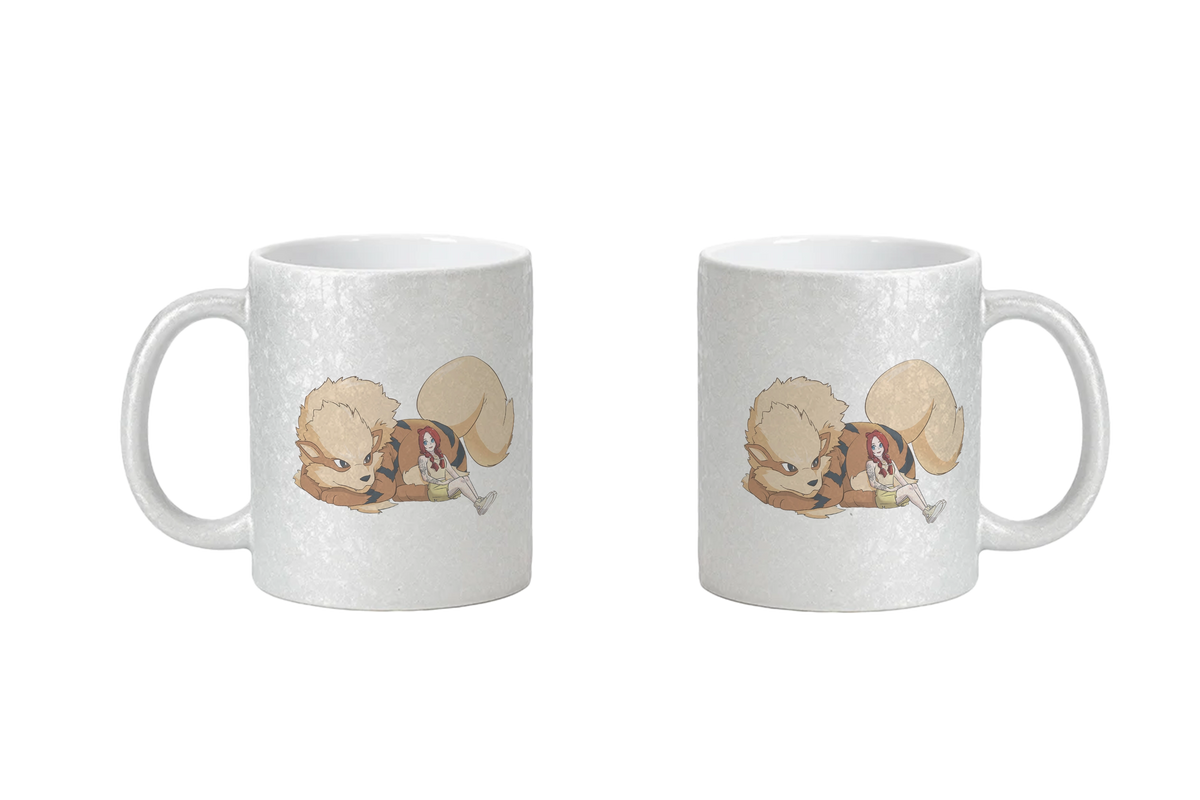 StaceyLucia Feuerhund - CrackleFinish Tassen