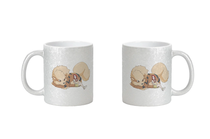 StaceyLucia Feuerhund - CrackleFinish Tassen