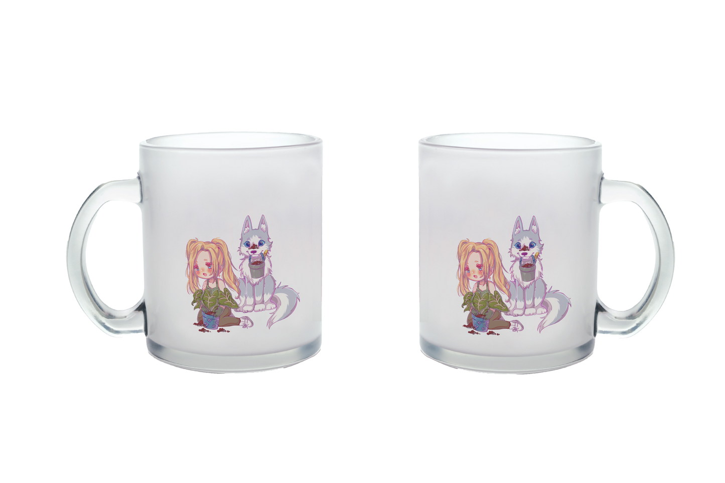 StaceyLucia Wolf Chibi - Glastassen