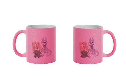 StaceyLucia Wolf Chibi - CrackleFinish Tassen