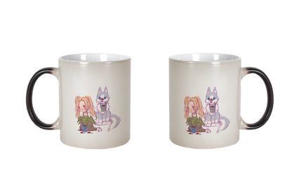 StaceyLucia Wolf Chibi - Tassen / Magic / XXL / Bierkrüge / Edelstahl
