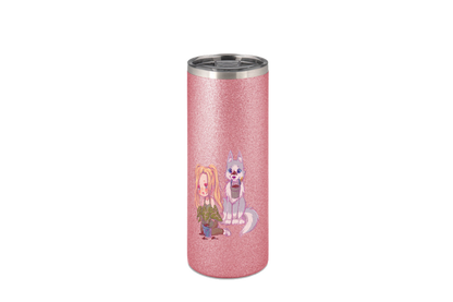 StaceyLucia Wolf Chibi - Edelstahl Thermoflaschen / Thermobecher
