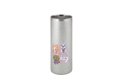 StaceyLucia Wolf Chibi - Edelstahl Thermoflaschen / Thermobecher