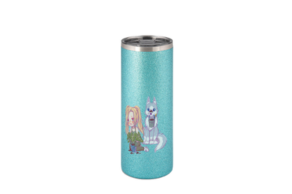 StaceyLucia Wolf Chibi - Edelstahl Thermoflaschen / Thermobecher