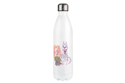 StaceyLucia Wolf Chibi - Edelstahl Thermoflaschen / Thermobecher