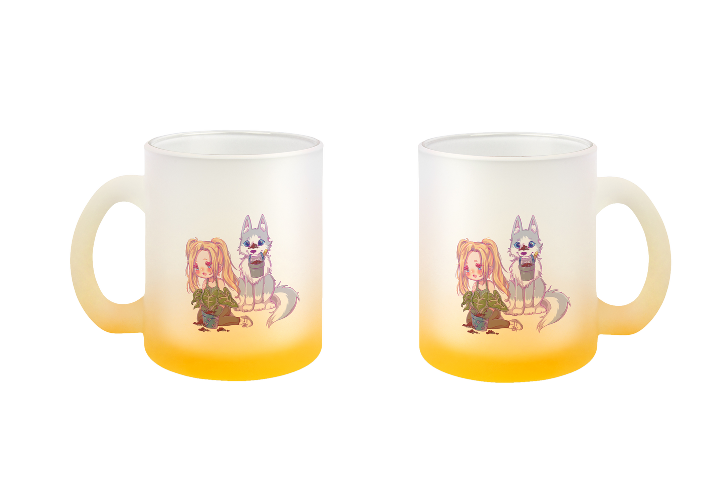 StaceyLucia Wolf Chibi - Glastassen