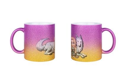 StaceyLucia Wolf - Glitzertassen