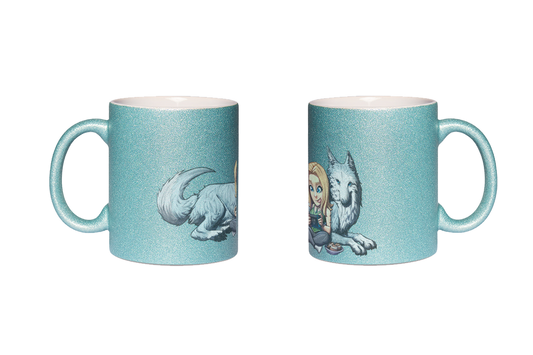 StaceyLucia Wolf - Glitzertassen
